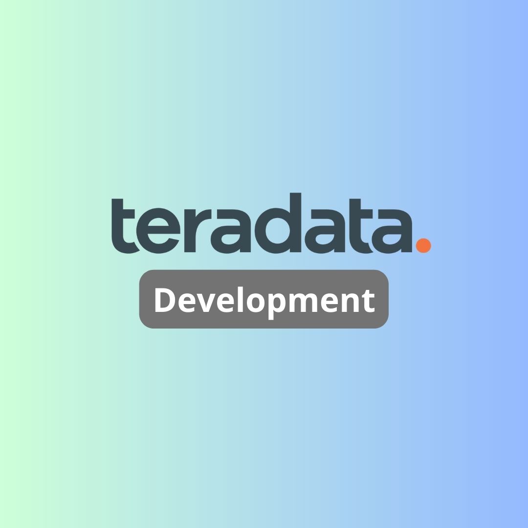 Teradata Development Training 