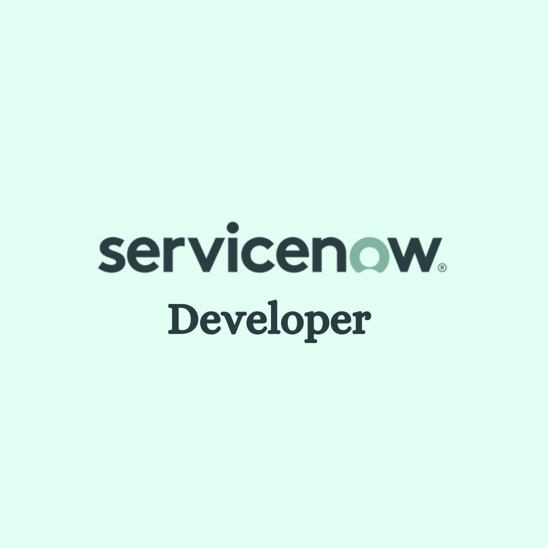 ServiceNow Developer Training 