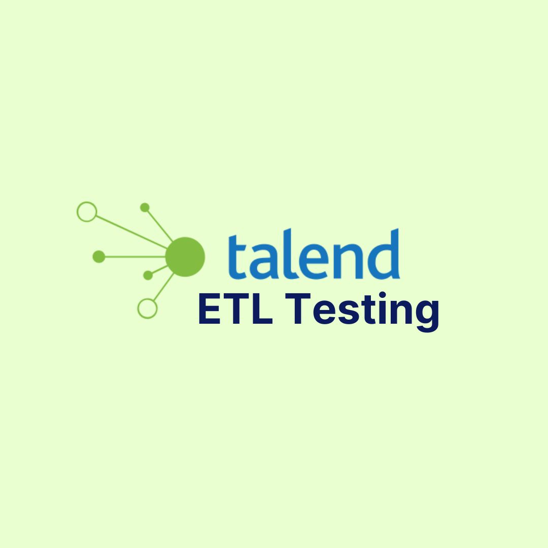Talend ETL Testing Training 
